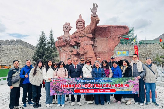 ĐOÀN HANEL TRẢI NGHIỆM 4 MÙA TẠI THÀNH ĐÔ – TỨ XUYÊN – TRUNG QUỐC